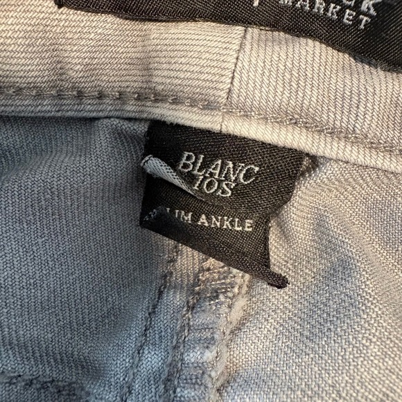 White House Black Market Slim Ankle Jeans Women‎ 10S Gray Stretch Denim - Picture 4 of 12
